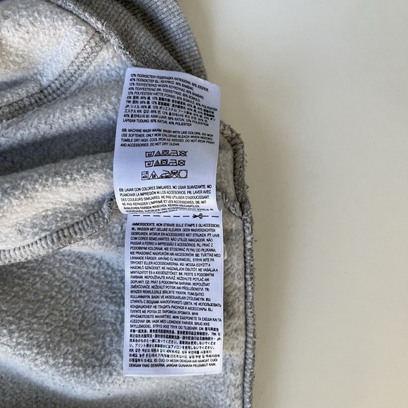 Vans Hoodie Mens XXL Gray Versa Fleece Long Sleeves Pocket Sweatshirt Skater - Picture 10 of 14